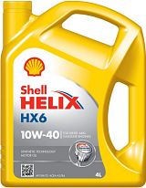 Shell HELIX HX6 10W40 4L - kliknte pro vce informac